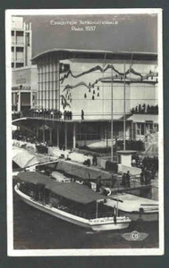 1937 RPPC* Worlds Fairs Paris Intl Expo Real Photo Mint - Picture 1 of 1