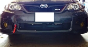 Subaru 2008 - 2014 WRX STi Pre-Cut Yellow Fog Light Overlays JDM Yellow Film - Picture 1 of 6