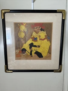 Daniel Sayre Groesbeck Monotype Block Print The Fruit Men Tibet circa 1920s - Picture 1 of 24
