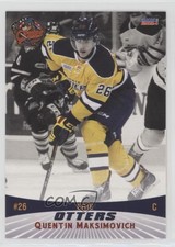 2013-14 Choice Erie Otters Quentin Maksimovich #15