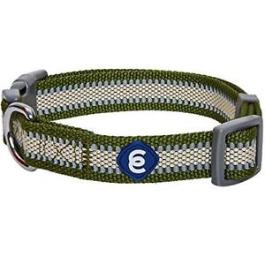 Essentials Matching Large Dog Collar | Adjustable Classic Solid Color Nylon D...