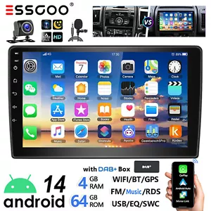 Für Fiat Ducato 2006-2023 DAB+ 4+64G Android 14 Autoradio Navi Apple CarPlay Kam - Bild 1 von 17