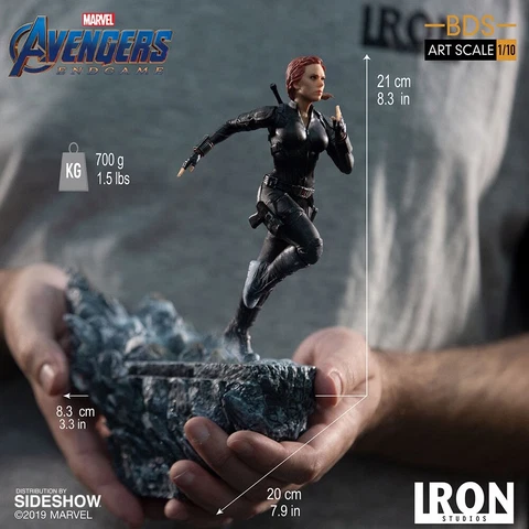 Iron Studios Marvel  Black Widow Avengers Endgame 1/10 Statue Cover