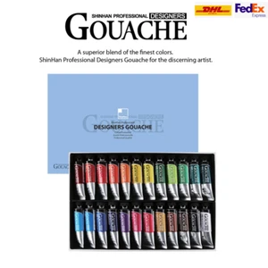 Shinhan Art Premium Gouache Color Primario Pintura Set 15ml 24 Colores Set A Corea - Imagen 1 de 7