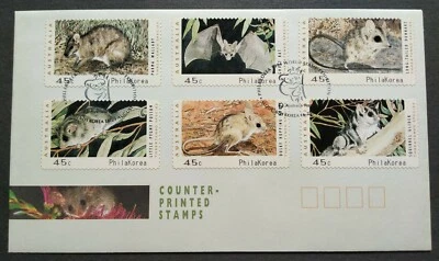 1994 Australia Animals Threatened Species CPS FDC PhilaKorea Exhibition Cachet - Image 1 of 2