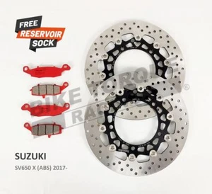 Brembo Serie Oro Front Brake Discs and SA Pads fits Suzuki SV650 X ABS 2017> - Picture 1 of 1