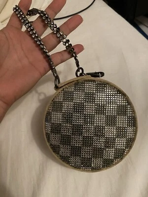 Monedero de noche redondo cristal terciopelo Giorgio Armani Foto 1 de 4