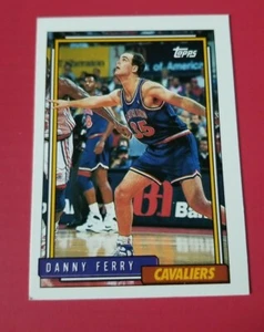 1992-93 Topps Gold Cleveland Cavaliers Basketball Card #131 Danny Ferry - Picture 1 of 2