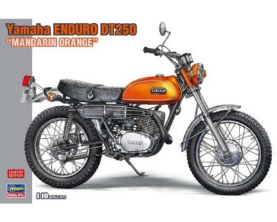 Hasegawa Yamaha Enduro DT250 "Mandarin Orange" 1:10 SP529 modellismo - Immagine 1 di 4