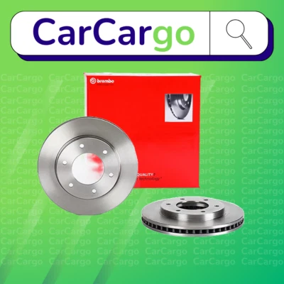 Par de discos de freno delanteros ventilados Brembo para L200 / Triton 2.2 DI-D 2019-2024 294 mm Foto 1 de 4