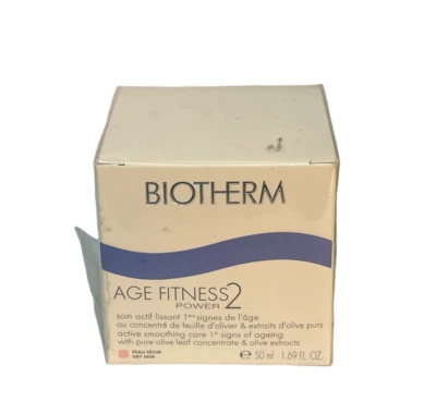 Biotherm Age Fitness Power2 Active Smoothing Care (50ml/1.69oz)Dry Skin NEW! - Image 1 of 3