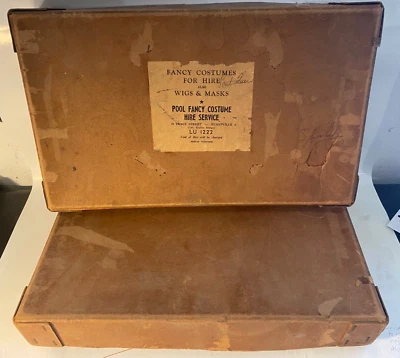 Raro Disfraz de Niña Hula Hawaiana Años 40 Falda de Paja Lei Vintage Vestido Elegante Foto 1 de 4