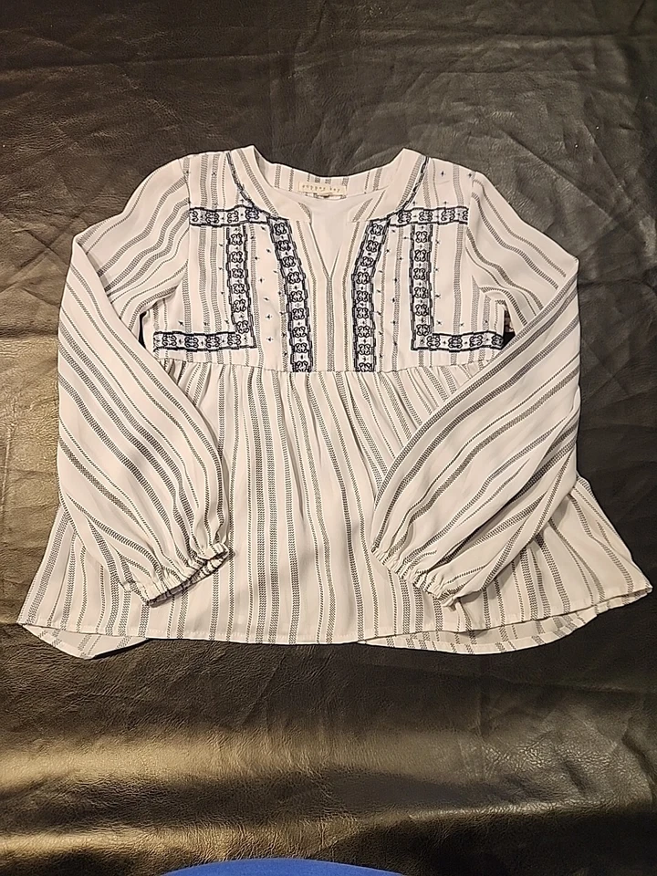 Copper Key Womens Small Size Hippie Blouse - Image 1 of 1