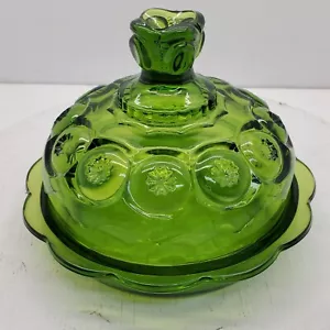 LE Smith Cheesedish Moon and Stars Green - Picture 1 of 6