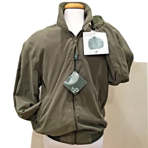 Weatherproof Coat Jacket Khaki Green Rain Wind WaterProof New $195 Top Golf zip - Picture 1 of 8