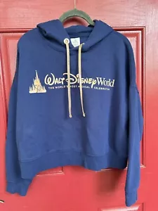 Walt Disney World Azul Y Dorado 50 Aniversario Pullover Sudadera Adulto M - Imagen 1 de 7