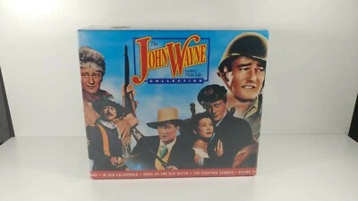 John Wayne Collection VHS Larger Than Life SET TAPES Sealed Set of 8 - Image 1 of 4