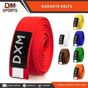 DXM Sports Taekwondo Karate Gürtel Kampfsport Uniform Rangliste Gürtel Kinder Erwachsene - Bild 1 von 48