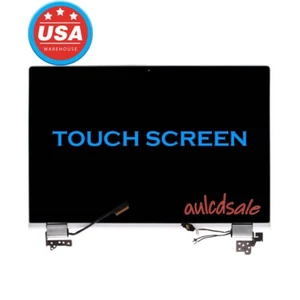 LCD Screen Assembly For HP PAVILION X360 15-CR 15T-CR Silver FHD L20826-001 NEW - Picture 1 of 5