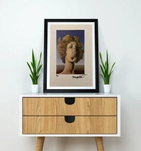 Rene Magritte, Original Hand-signed Lithograph with COA & Appraisal of $3,500 - Picture 1 of 12