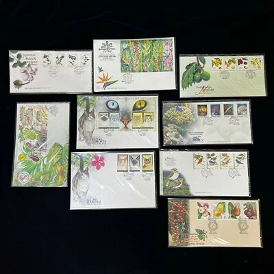 9 XAssorted Discontinued Malaysia Natural Series First Day Cover Set (FDC PackB) - Image 1 of 4