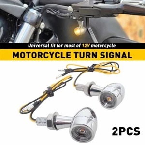 Mini bala LED intermitente luces de freno intermitentes indicadores para moto Honda - Imagen 1 de 33
