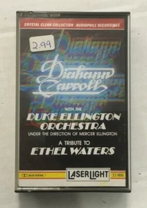 Diahann Carroll With Duke Ellington "Tribute To Ethel Waters" Tape Cassette - Picture 1 of 4