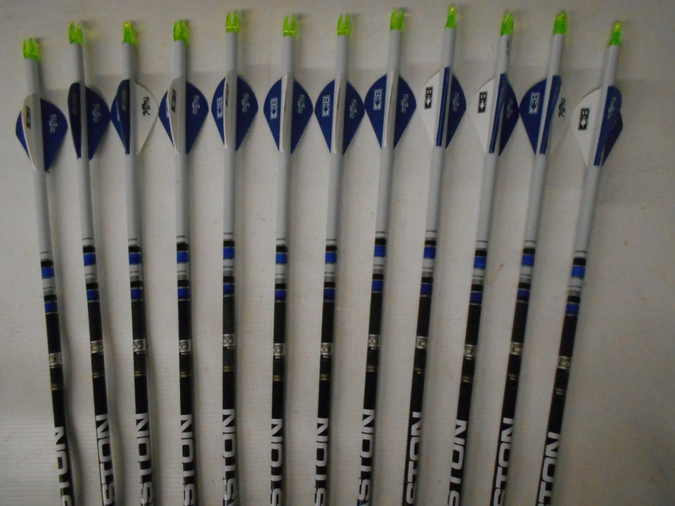 12-Easton Sonic 6.0 ALTA VELOCIDAD 400 ¡Flechas de carbono sumergidas y crestadas! ¡CORTARÁ! Foto 1 de 3