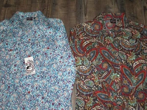Cruel Girl Western shirts Paisley geometric Size M/8 NWT - Picture 1 of 2
