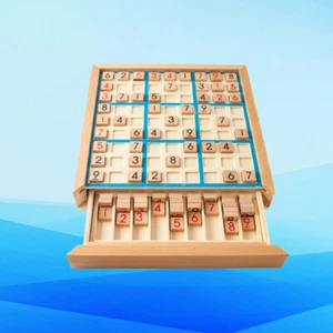 Sudoku-Spiel Schach Kind Zahlenpuzzle-Spielbrett Zahlenrätsel Für Kinder - Bild 1 von 11