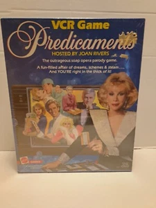 Predicaments VCR Game Hosted By Joan Rivers MATTEL 1986 Board Game - Picture 1 of 4