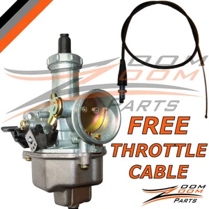 HONDA XR 100 CARBURETOR XR 100R XR100R XR100 1981-2003 FREE THROTTLE CABLE TCL - Picture 1 of 1