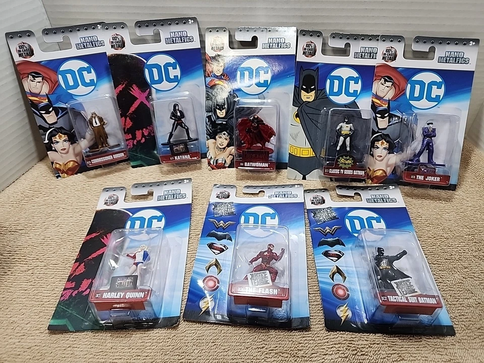 Nano Metalfigs Figures DC Comics Batman Dc7 Jada Toys 2017
