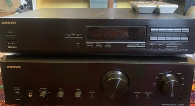 ONKYO A 9755 -2x 150 watts + tuner - Photo 1/2