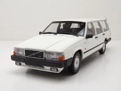 Volvo 740 GL Break Kombi 1986 Bianco Modellino 1:18 Minichamps - Immagine 1 di 4