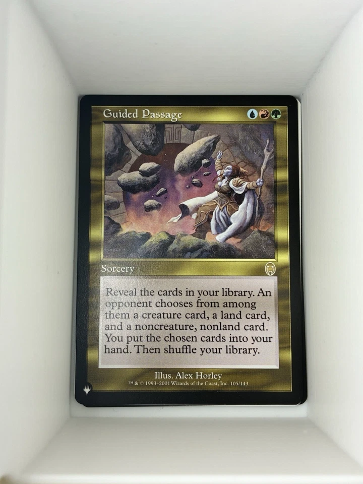 Guided Passage Light Play, English Magic the Gathering MTG Mystery Booster. M14 - Image 1 of 1