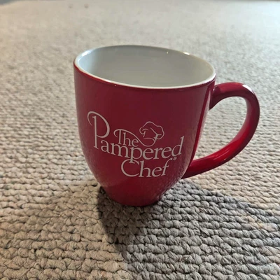 Pampered Chef red Coffee Mug - Image 1 of 4