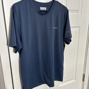 T-shirt uomo Columbia Sportswear Performance Omni-Wick. Taglia Large. Blu Navy - Foto 1 di 7