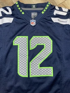 Nike On Field Seattle Seahawks Jugend 10-12 Large 12th Fan Trikot Kinder - Bild 1 von 6