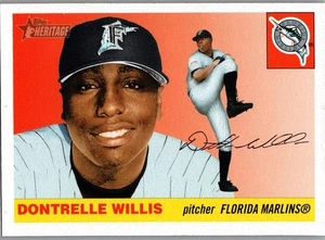 2004 Topps Heritage - Dontrelle Willis #410 SP Miami Marlins - Bild 1 von 2