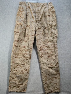 Vintage Military Pants Mens Medium 34x32 Camo Marpat Desert USMC Digital MCCUU - Picture 1 of 14