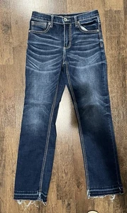 Boys Buckle BKE Conner Jeans Size 14 Dark Blue - Picture 1 of 8
