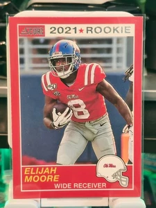 2021 Panini Chronicles Draft Picks - Score Retro Elijah Moore #57 (RC) - Picture 1 of 2