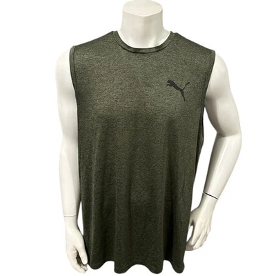 Camiseta sin mangas deportiva Puma para hombre gris con logotipo manga corta XL  Foto 1 de 4