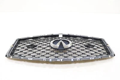 2021 INFINITI Q50 FRONT BUMPER UPPER RADIATOR GRILLE COVER OEM 623106HN1A - Image 1 of 4