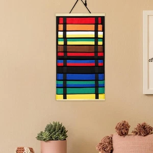 Taekwondo Belt Display Rack 12 Belts Belt Hanger Wrestling Belt Holder - Picture 1 of 7