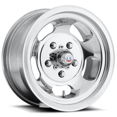 US Mags U101 Indy 15x5 5x4.75" -12mm Polished Wheel Rim 15" Inch Foto 1 de 4