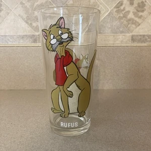 DIE RETTER "RUFUS" DISNEY GLAS 1977 PEPSI TRINKGLAS - Bild 1 von 6
