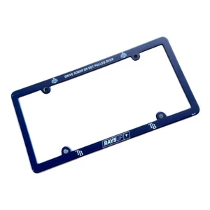 Telaio targa blu Tampa Bay Rays Up Drive Sober or Get Tiled Over - Foto 1 di 3