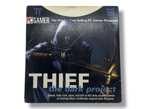 VTG PC Gamer Demo Disc 4.9 1999 Thief the Dark Project Requiem Avenging Angel + - Picture 1 of 3